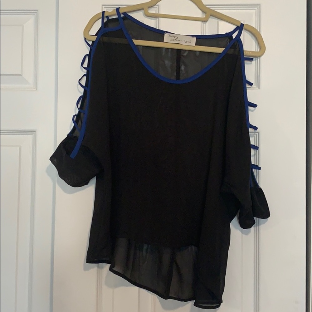 Vintage Havana sheer top